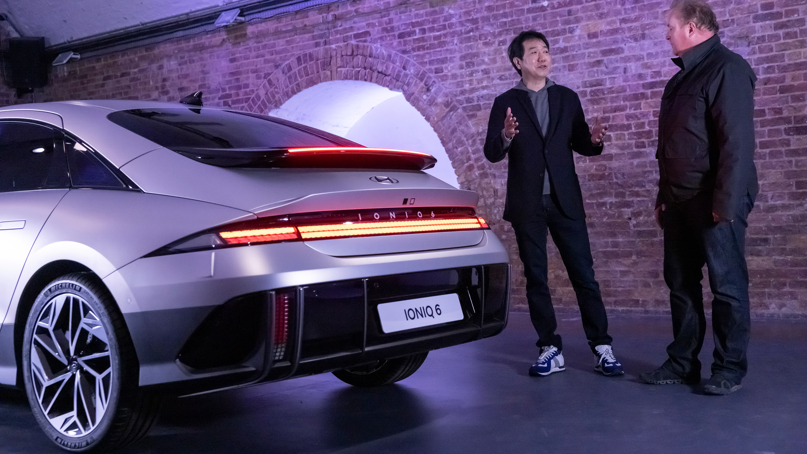 Hyundai Ioniq 6 - rear/Steve Fowler