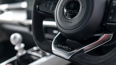 Lotus Emira - interior detail