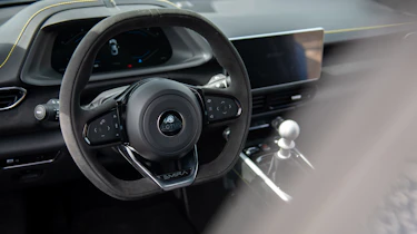 Lotus Emira - steering wheel