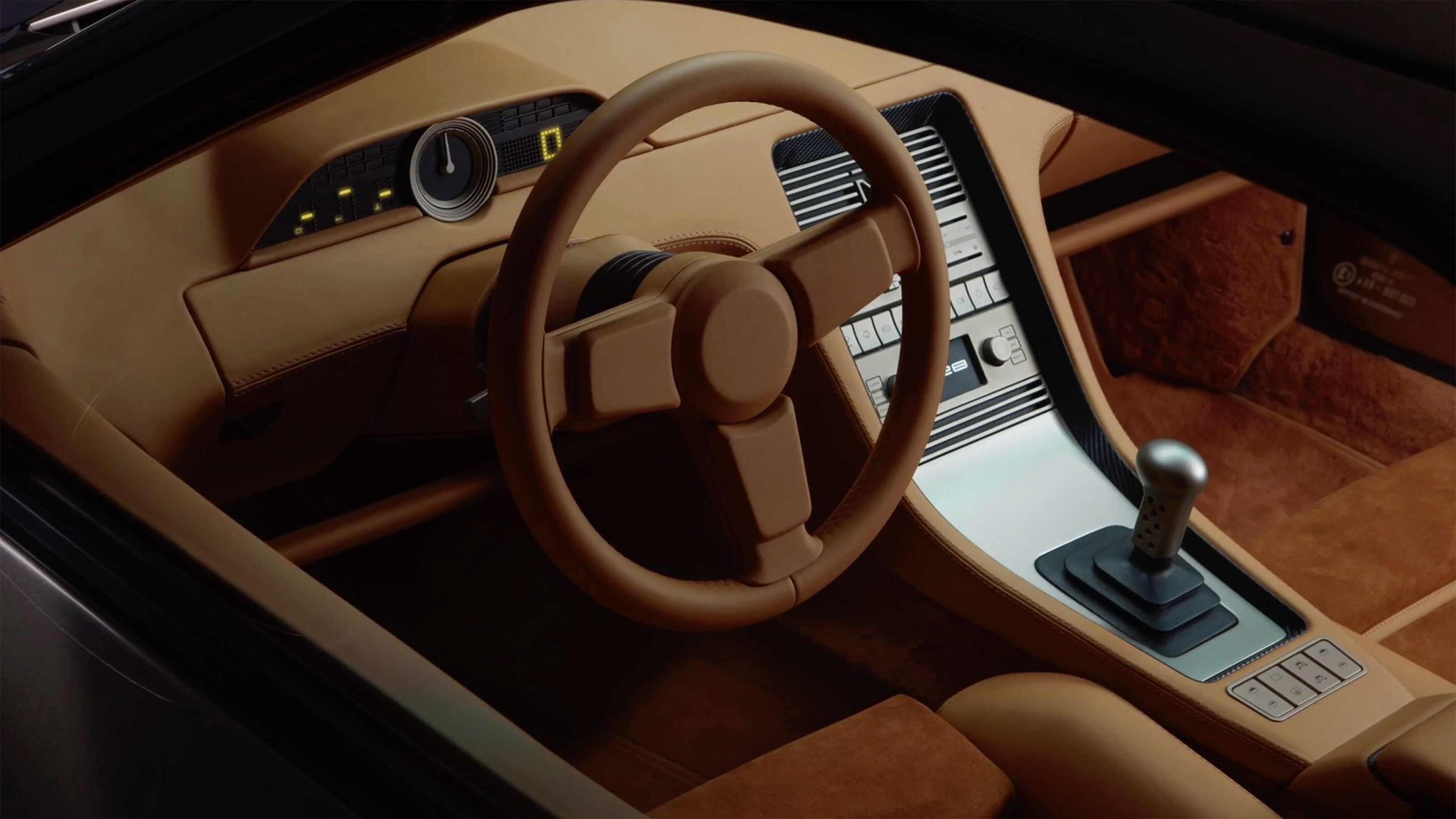 Nardone Automotive Porsche 928 restomod - dashboard