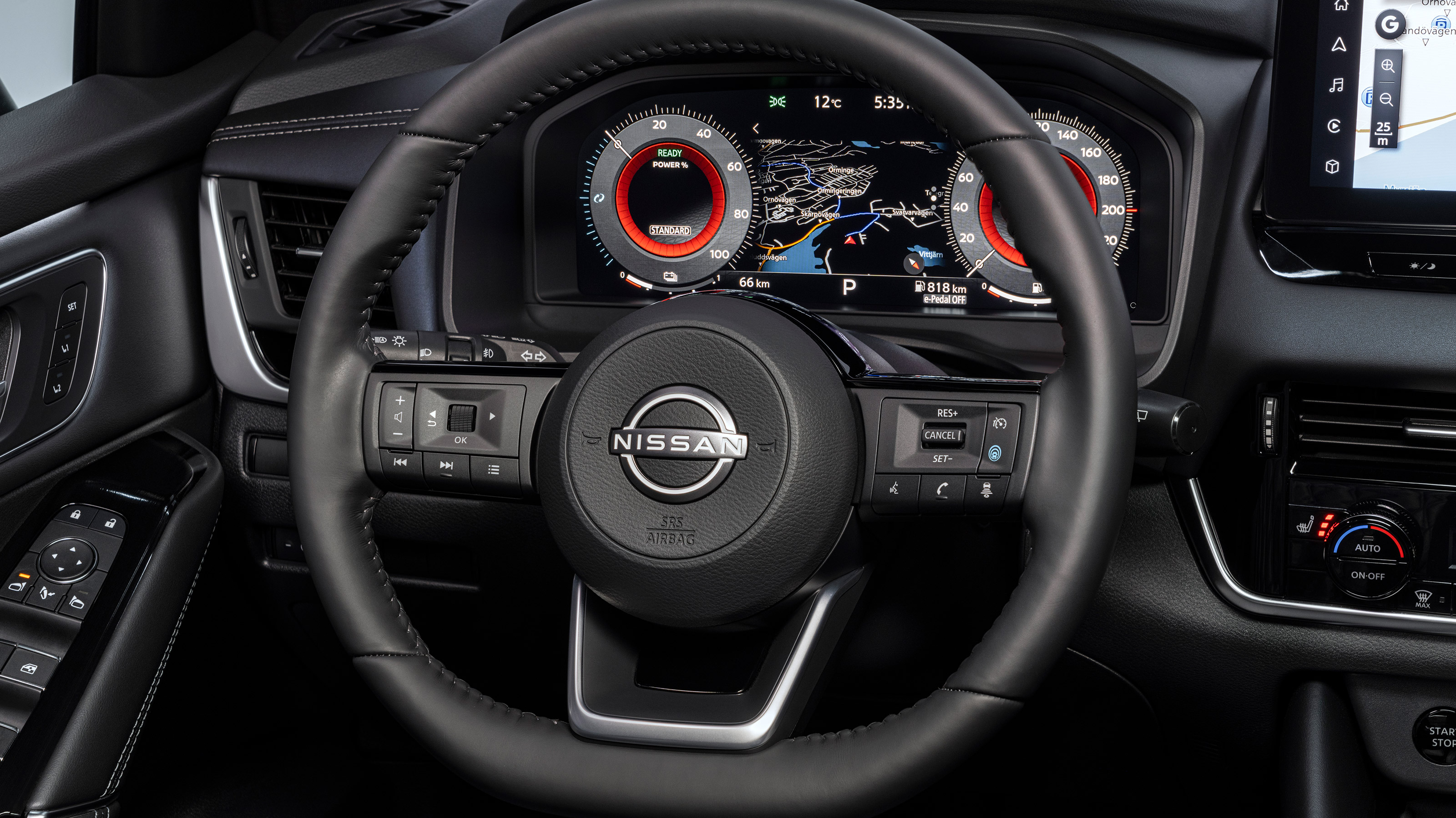 Nissan Qashqai e-Power - steering wheel