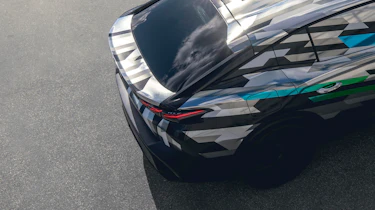Peugeot 408 test car teaser image - rear