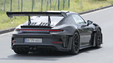 Porsche 911 GT3 RS testing - rear/offside