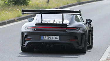 Porsche 911 GT3 RS testing - rear