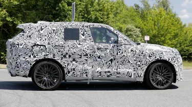 Range Rover Sport SVR test car - side