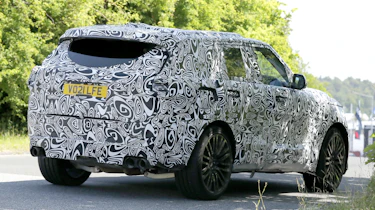 Range Rover Sport SVR test car - rear