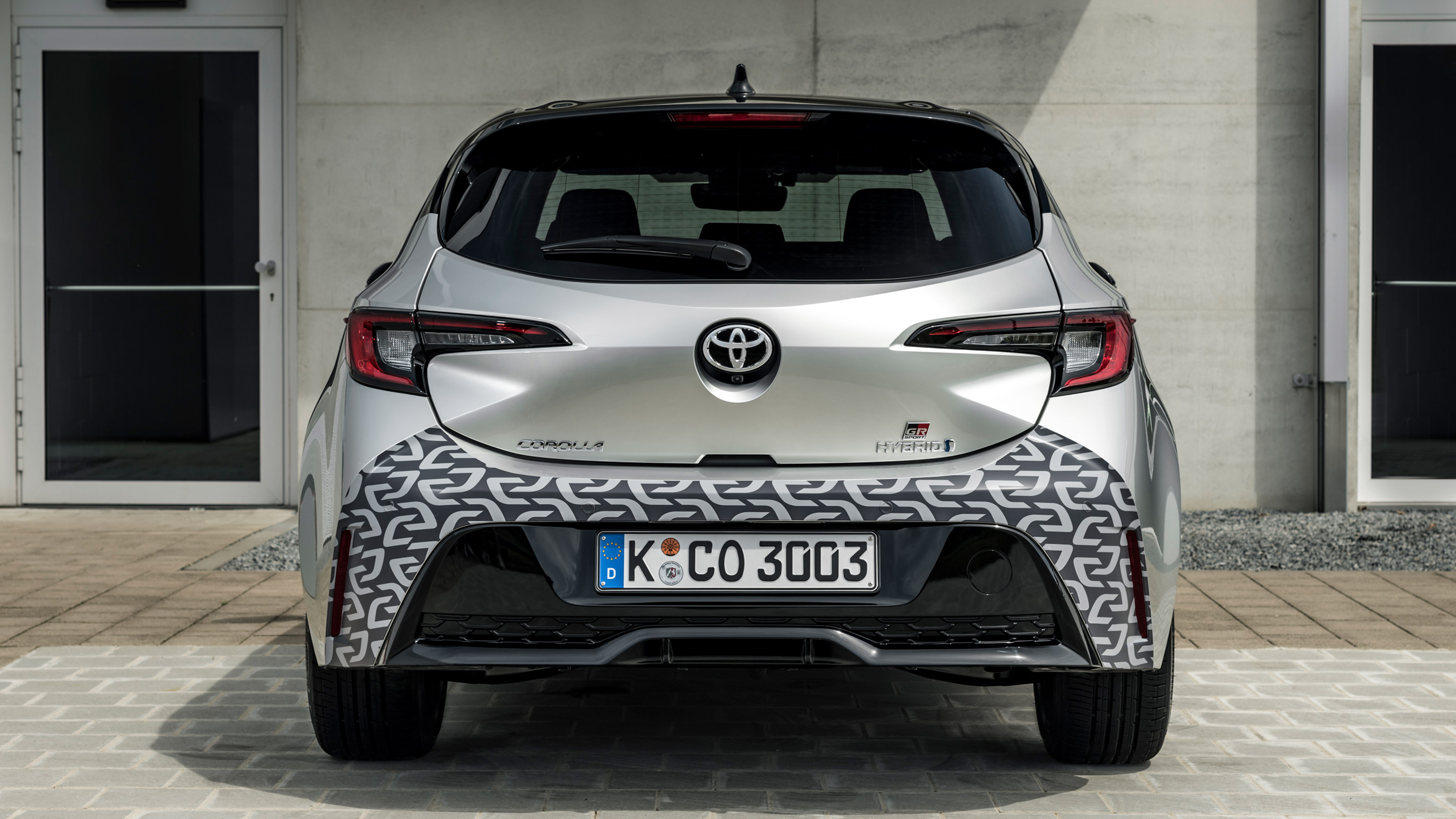 Toyota Corolla prototype - full rear