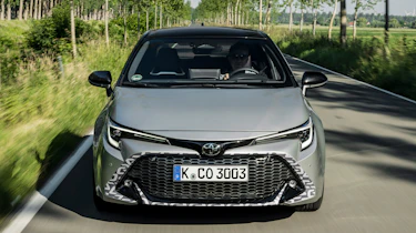 Toyota Corolla prototype - full front action