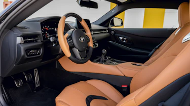 Toyota Supra manual - front seats