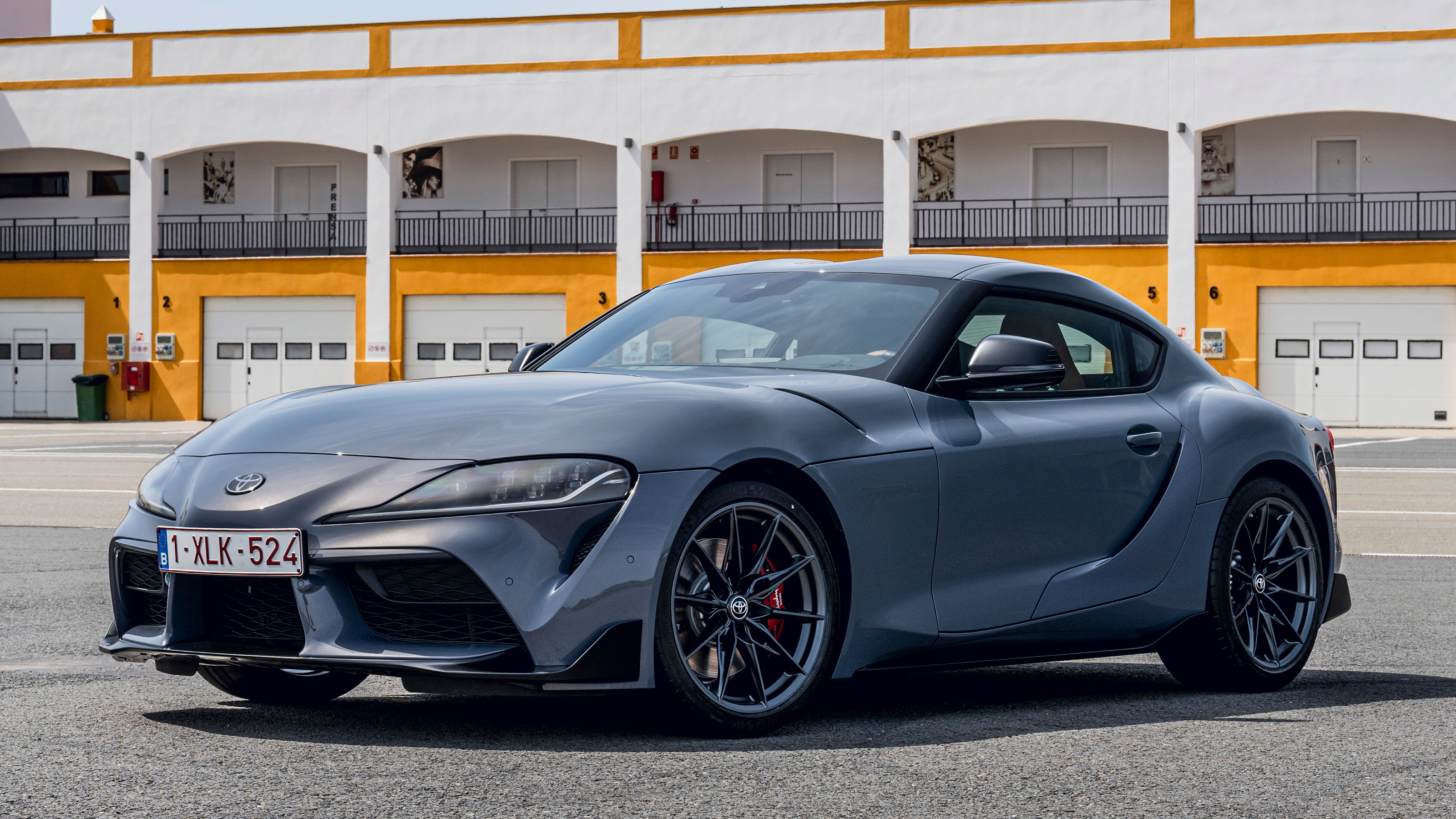 Toyota Supra manual - front static