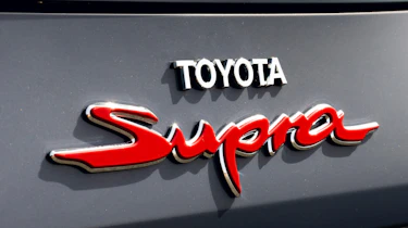 Toyota Supra manual - rear badge