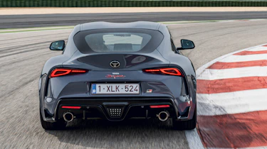 Toyota Supra manual - rear cornering