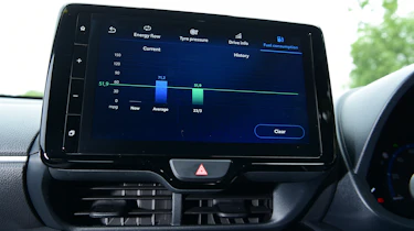 Toyota Yaris Cross First report - infotainment screen