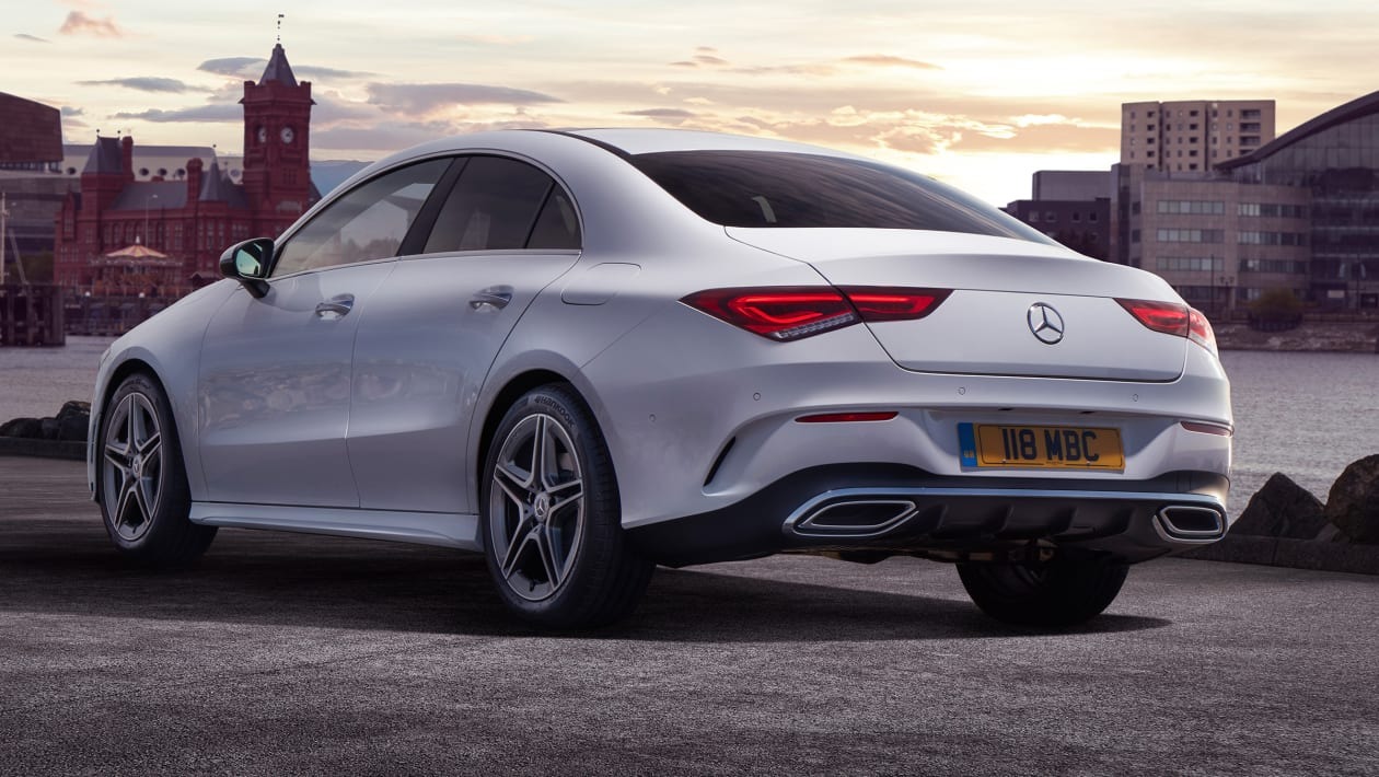 Used Mercedes CLA Mk2 - rear static