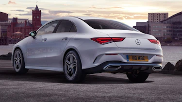 Used Mercedes CLA Mk2 - rear static