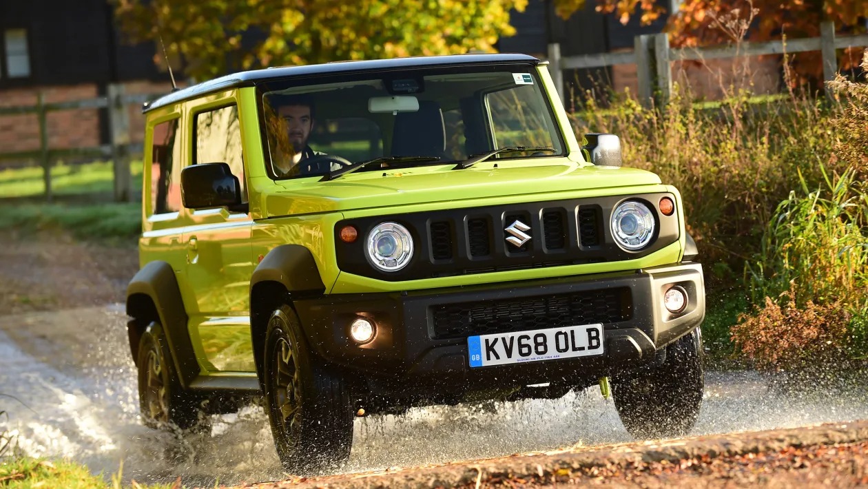 Suzuki Jimny Mk4 - front off-road