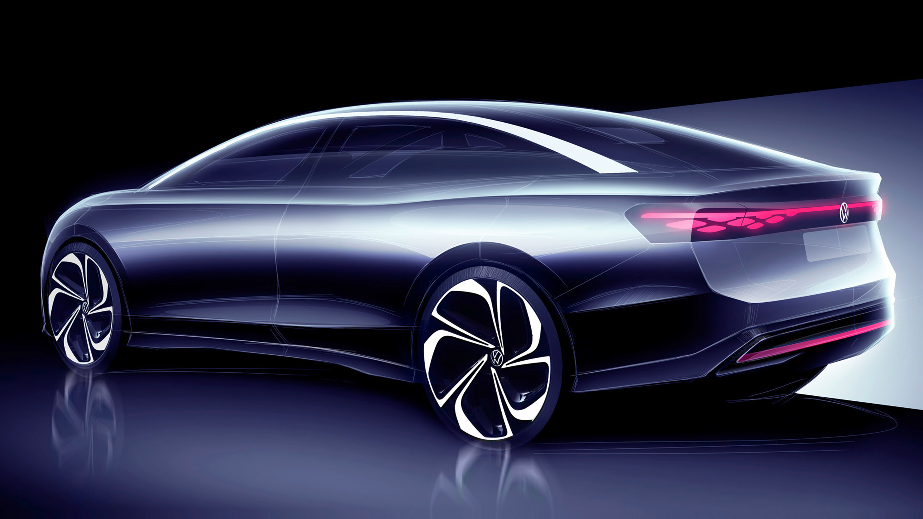VW ID. Aero design sketch 2