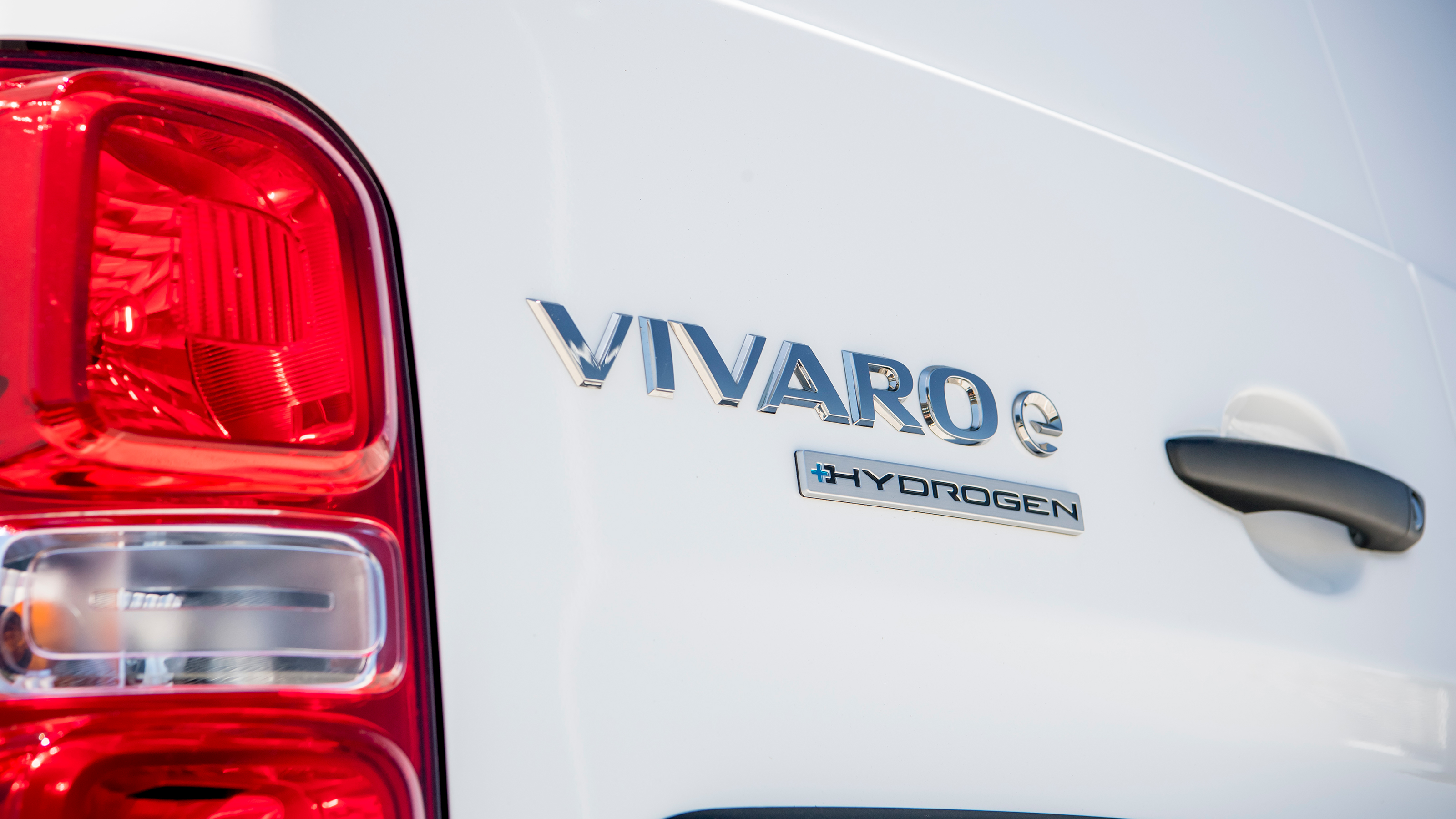 Vauxhall Vivaro-e Hydrogen - rear badge