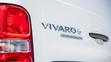 Vauxhall Vivaro-e Hydrogen - rear badge