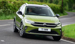 Volkswagen Taigo - front action