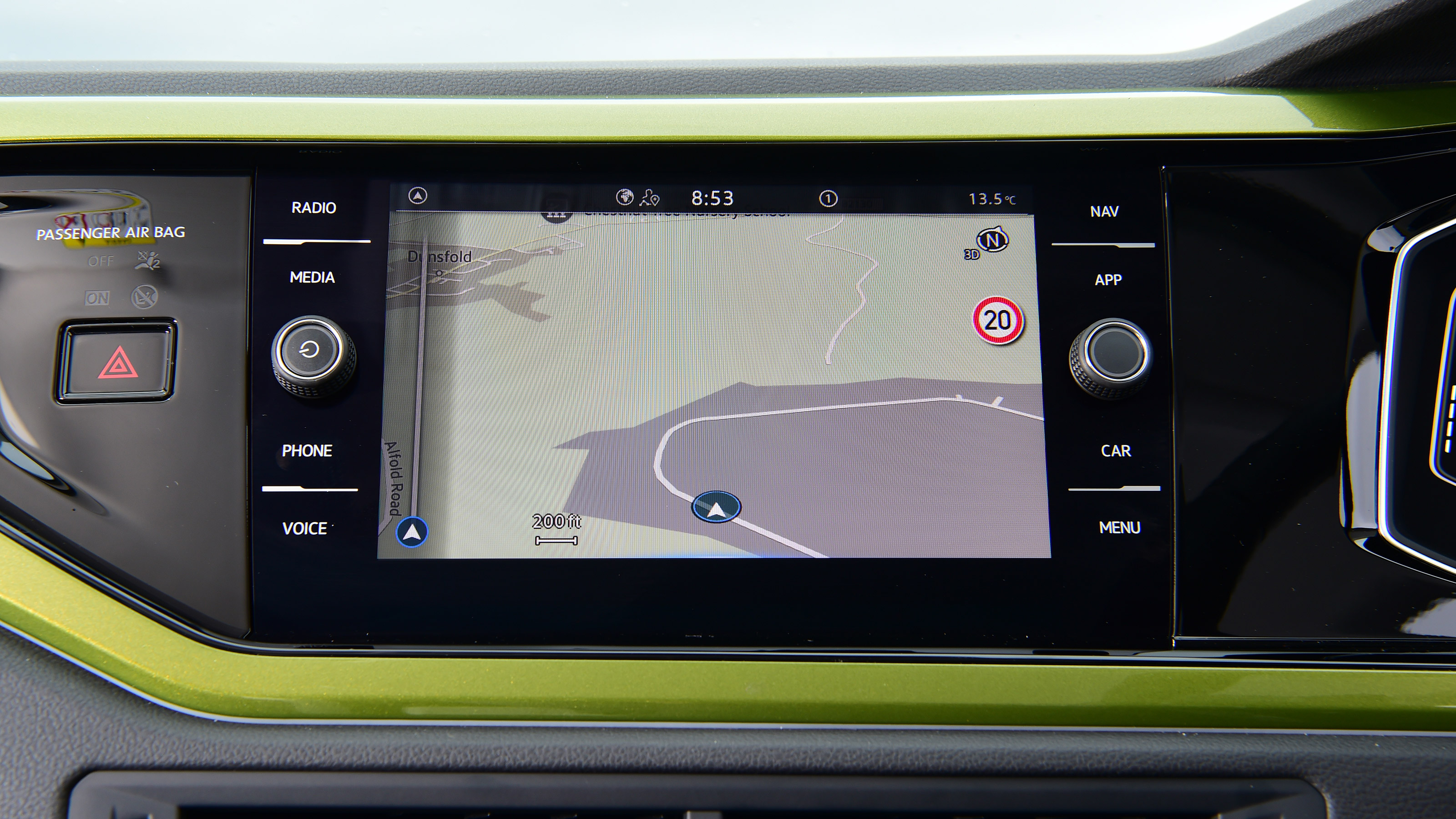 Volkswagen Taigo - sat-nav