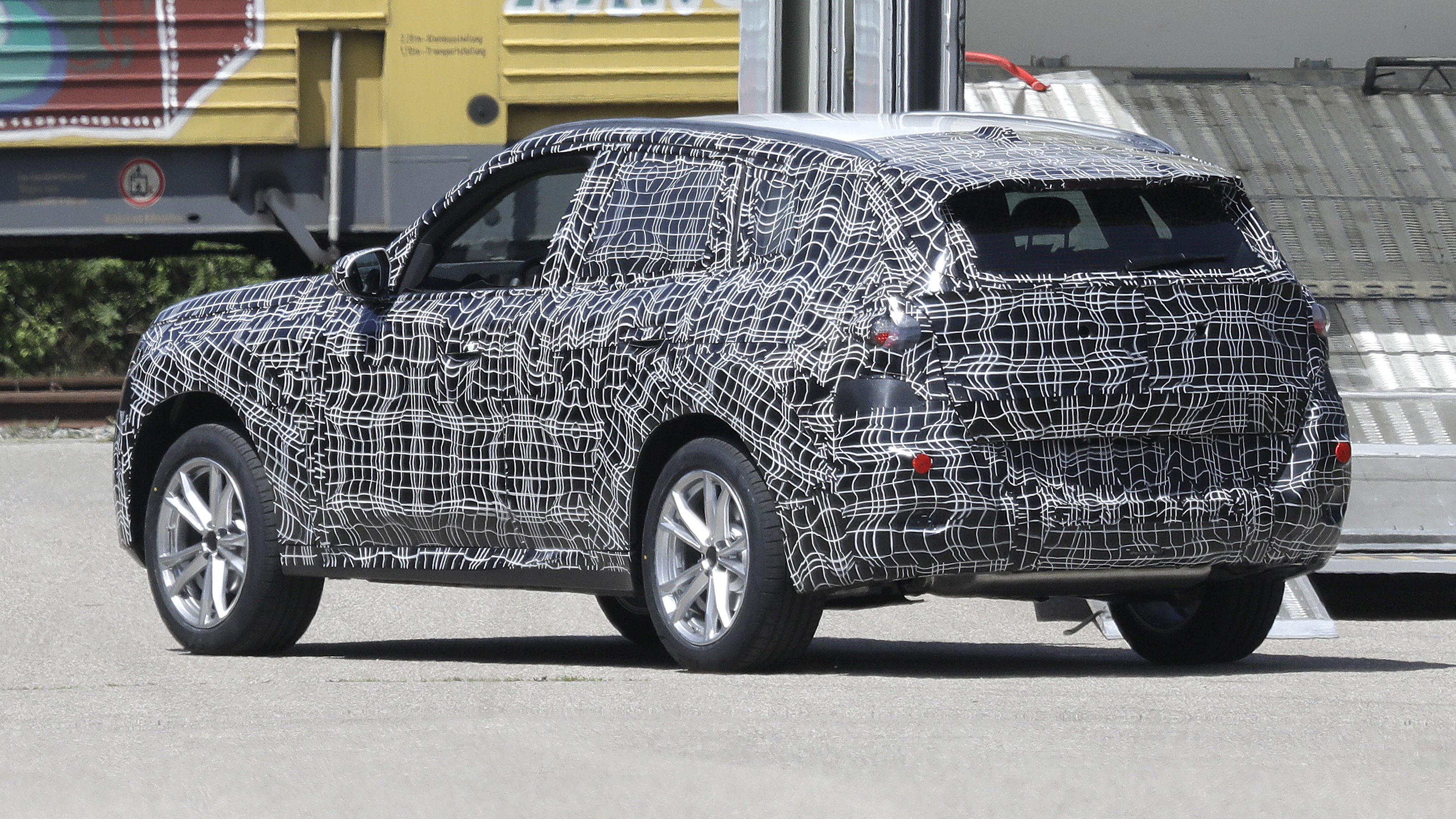 2024 BMW X3 spyshot - rear n/s quarter
