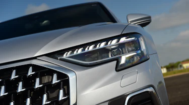 Audi A8 vs Mercedes S Class - Audi headlight