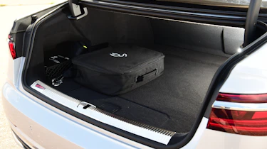 Audi A8 vs Mercedes S Class - Audi boot