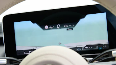 Audi A8 vs Mercedes S Class - Mercedes dash screen