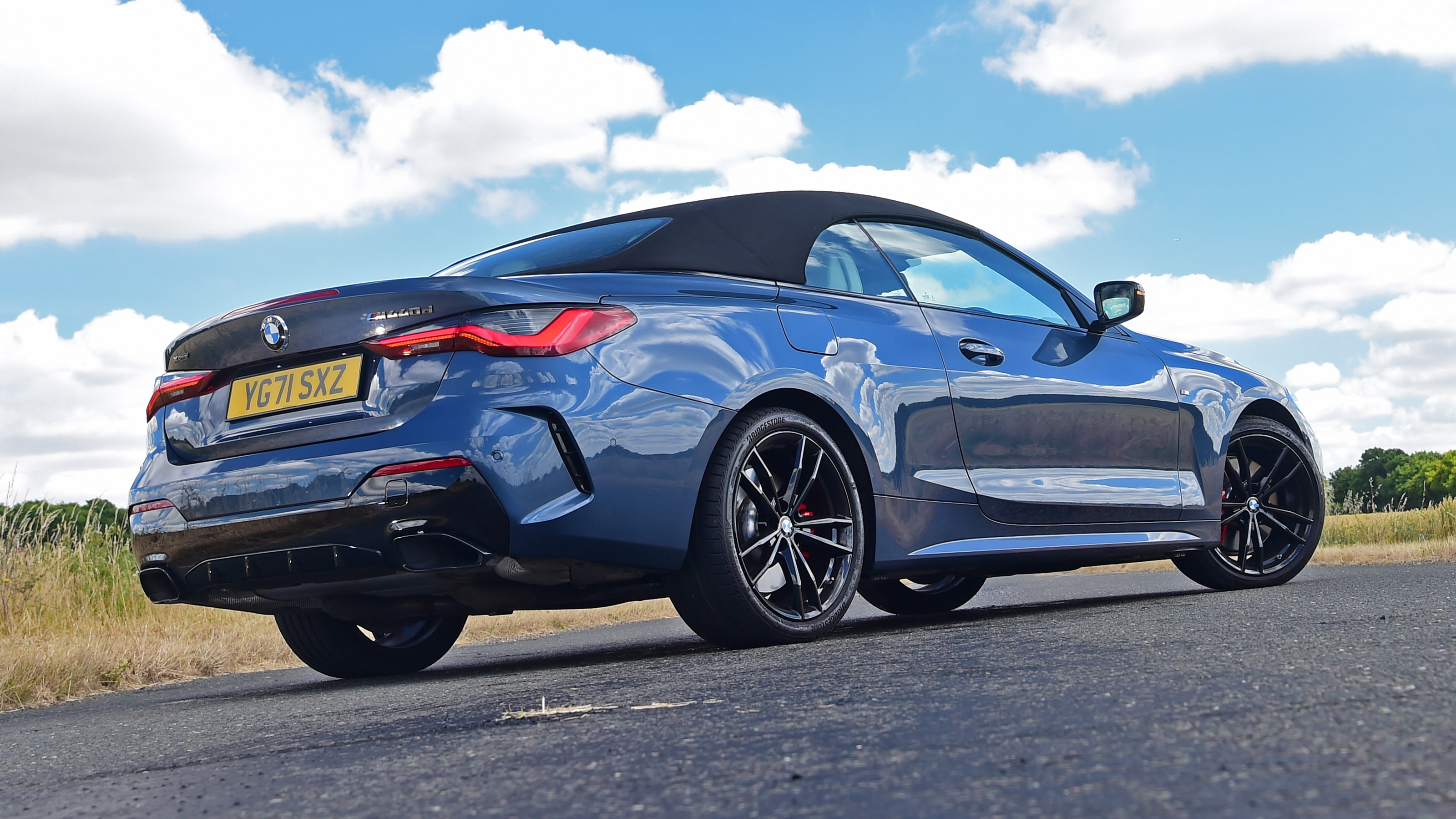 BMW M440d xDrive Convertible - rear static