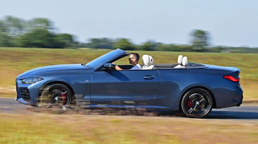 BMW M440d xDrive Convertible - side