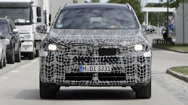 BMW X3 road testing - front