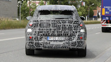 BMW X3 road testing - rear