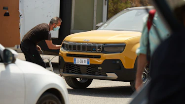 "Baby Jeep" spyshot - front