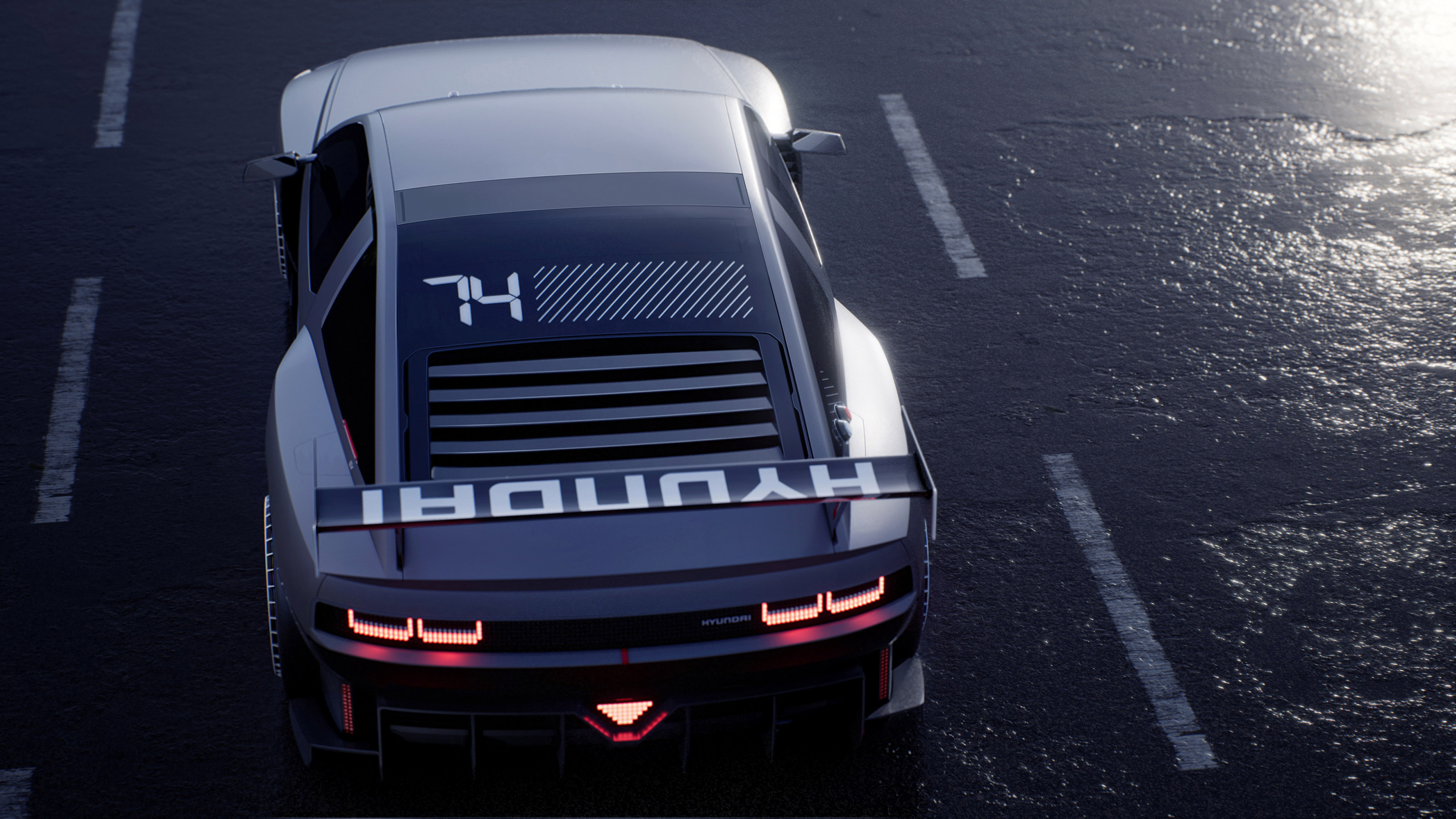 Hyundai N Vision 74 - full rear