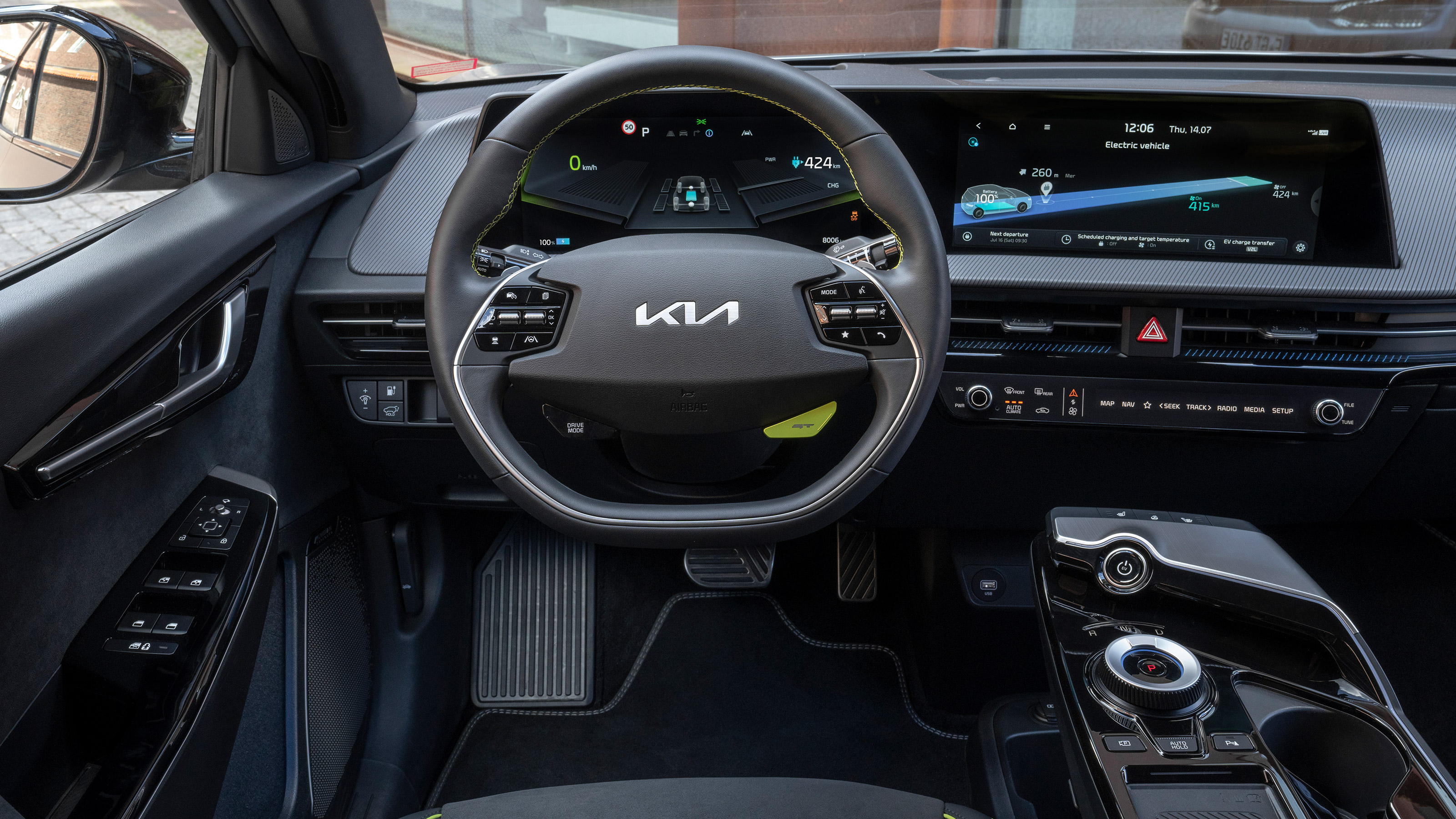 Kia EV6 GT - dash