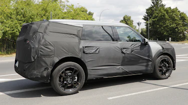 Kia EV9 spy shots