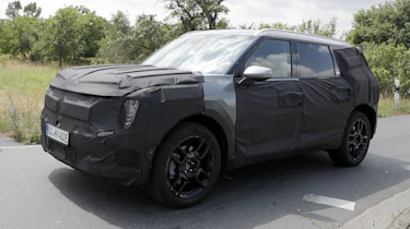 Kia EV9 spy shots
