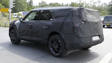 Kia EV9 spy shots rear