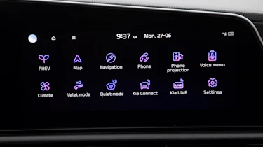 Kia Niro PHEV - infotainment
