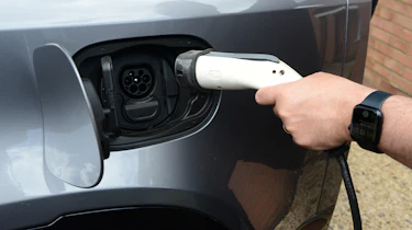 Land Rover p400e long term test: charging socket