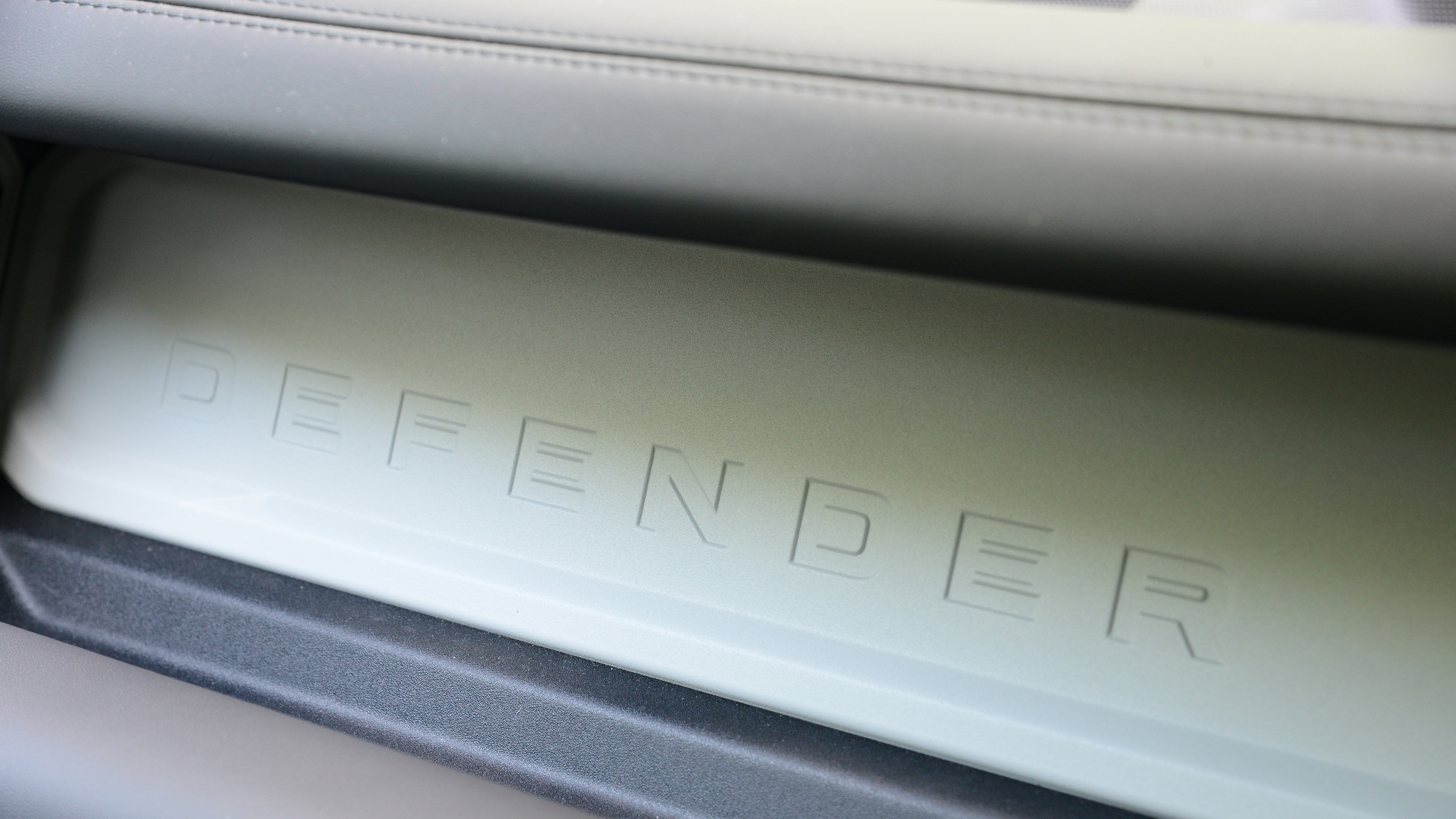 Land Rover p400e long term test: passenger dash stitching