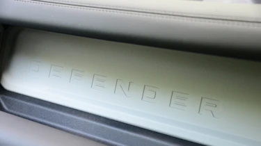 Land Rover p400e long term test: passenger dash stitching