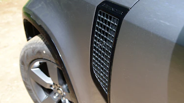 Land Rover p400e long term test: front quarter vent