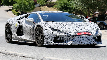 Lamborghini Aventador successor (July '22 spyshots) - front o/s