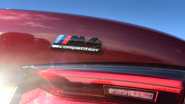 BMW M4 Convertible - rear badge