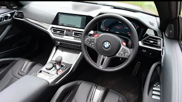 BMW M4 Convertible - interior (driver's door view)