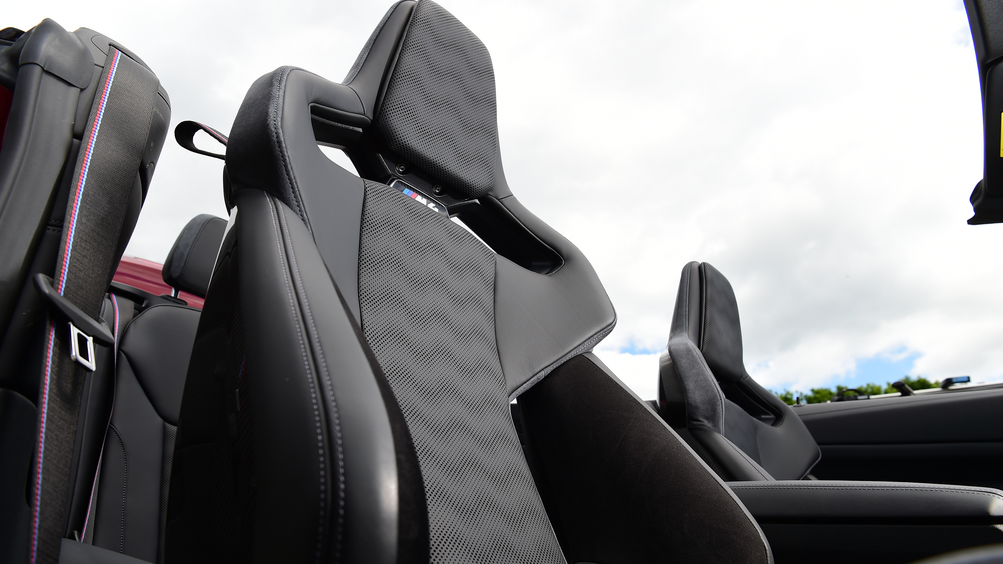 BMW M4 Convertible - front seats