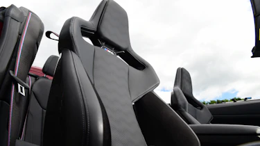 BMW M4 Convertible - front seats