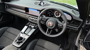 Porsche 911 Cabriolet - interior (driver's door view)